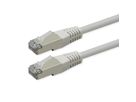 ROLINE Patchkabel Cat.6 (Class E), PoE, S/FTP (PiMF), weiß, 2 m