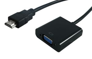 HDMI-VGA Adapterkabel, HDMI ST / VGA BU
