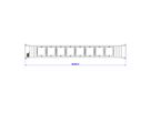 BACHMANN CONFERENCE TOP FRAME X-Large Einsatz 8x ABD