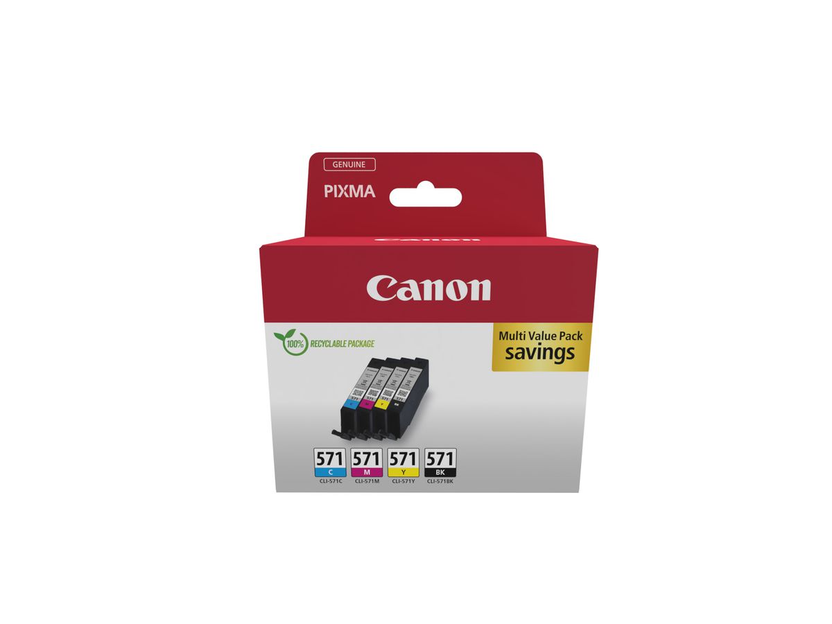 Canon CLI-571 C/M/Y/BK Multipack