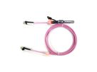 EasyLan LWL-LED-Patchkabel duplex 50/125µm OM4, LC/LC, violett, 3 m