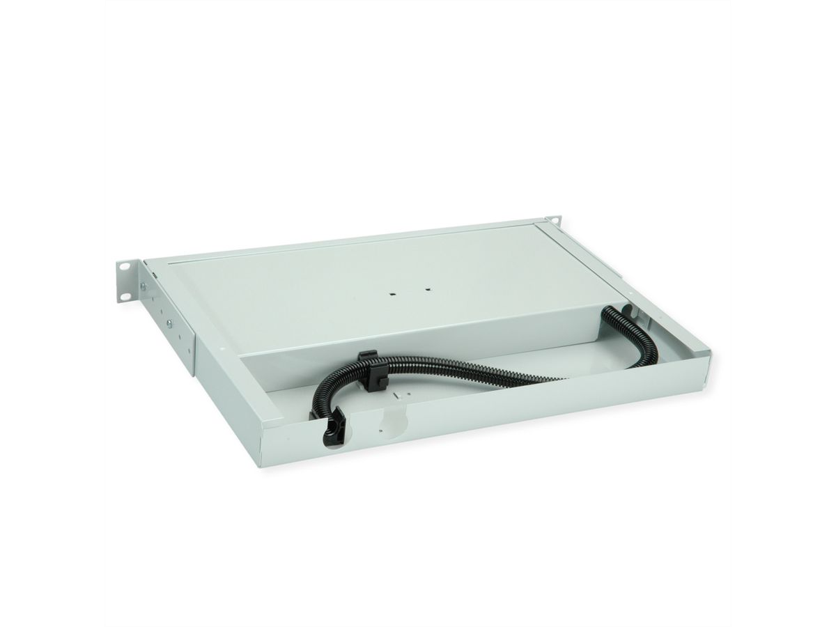 TELEGÄRTNER PROFI V LWL-Panel mit Kupplungen, 24x LC Duplex, blau, OS2