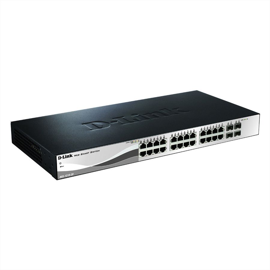 D-Link DGS-1210-28 28-Port Web Smart Gigabit Switch