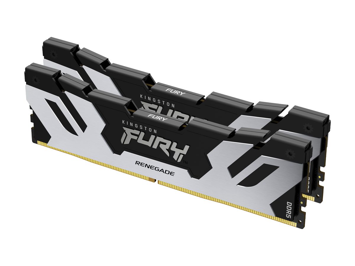 Kingston Technology FURY 32GB 6400MT/s DDR5 CL32 DIMM (2er-Kit) Renegade Silber
