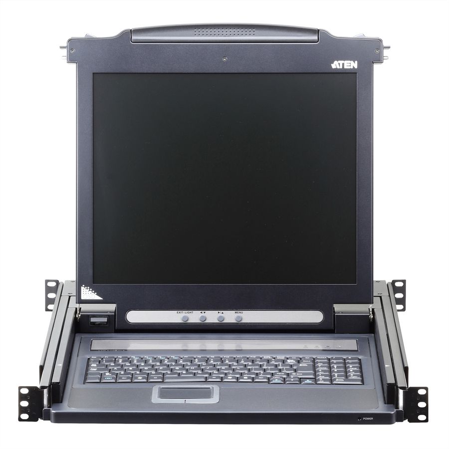 ATEN CL1000N KVM-Konsole, 19" LCD, VGA, PS/2, DE-Layout