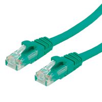 VALUE Patchkabel Cat.6 (Class E) UTP, LSOH, grün, 0,5 m