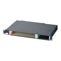 SCHROFF 1 HE, 2 Slot, mit Rear I/O, für 19"-Netzgerät - BGTR 1HE 275T 2SL CPCI 19"