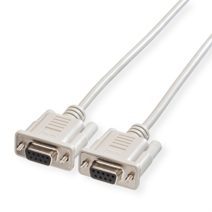 ROLINE RS232-Kabel 9pol BU-BU, 1,8 m