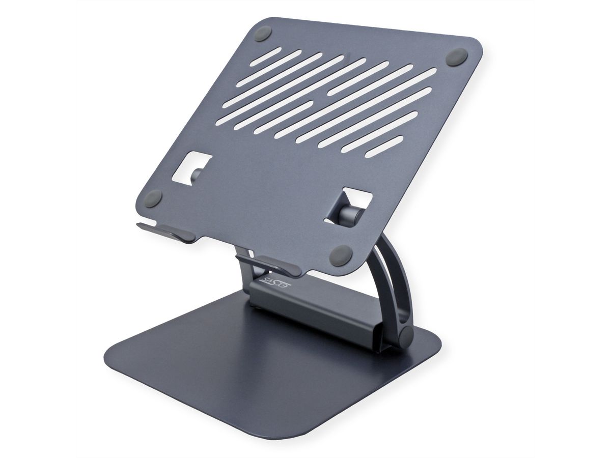 EXSYS EX-1224HM Laptopständer mit abnehmbarer 7 in 1 USB-C Dockingstation