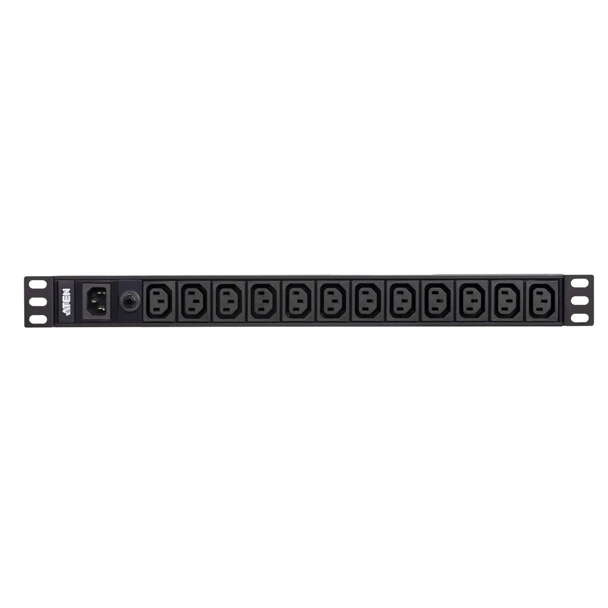 ATEN PE0112G 1U 10A 12-Port Basic PDU