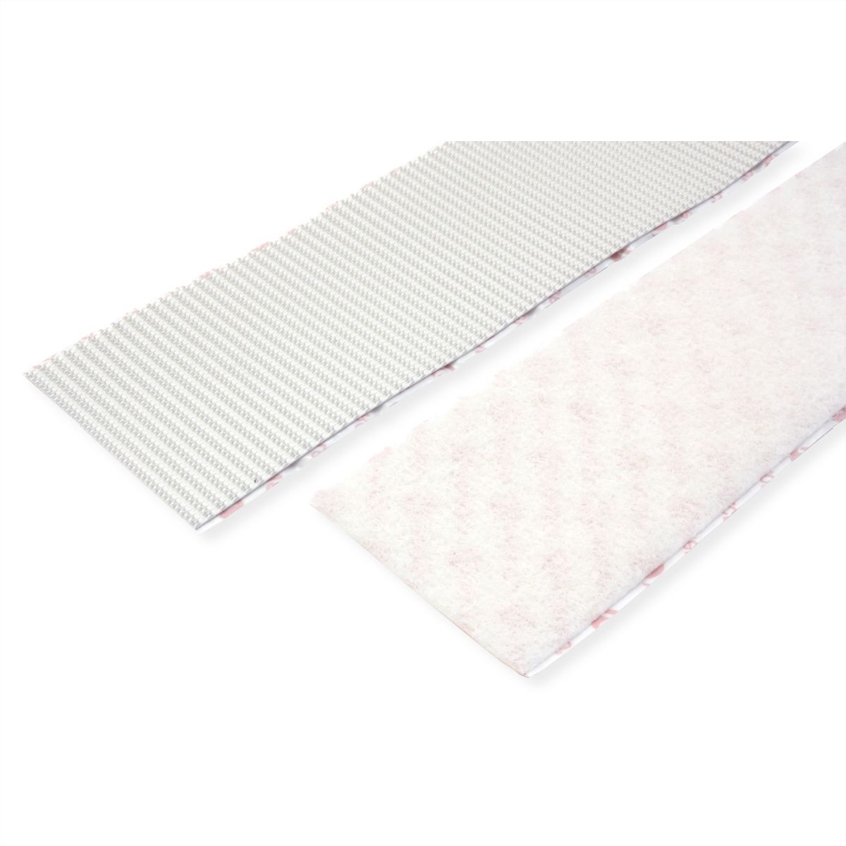 VELCRO® Klettband Extra Stark Selbstklebend, Haken & Flausch 50mm x 1m Weiß