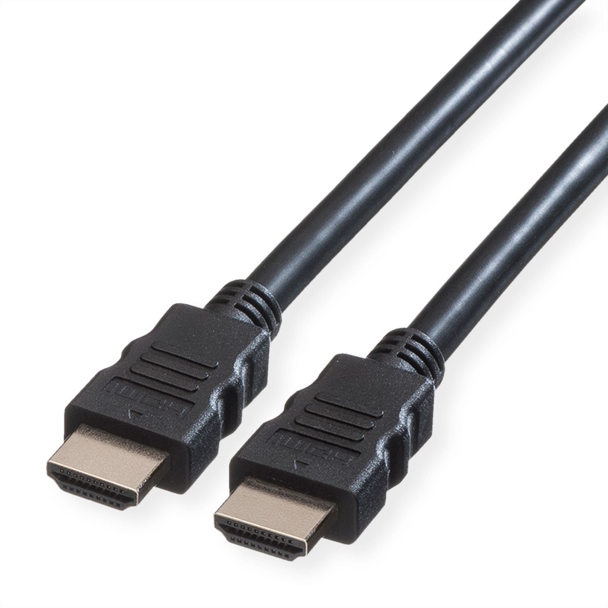 ROLINE GREEN Monitorkabel HDMI High Speed, ST-ST, schwarz, 1 m