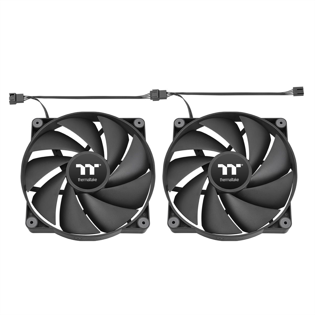 Thermaltake CT200 PWM 200mm Gehäuselüfter, schwarz