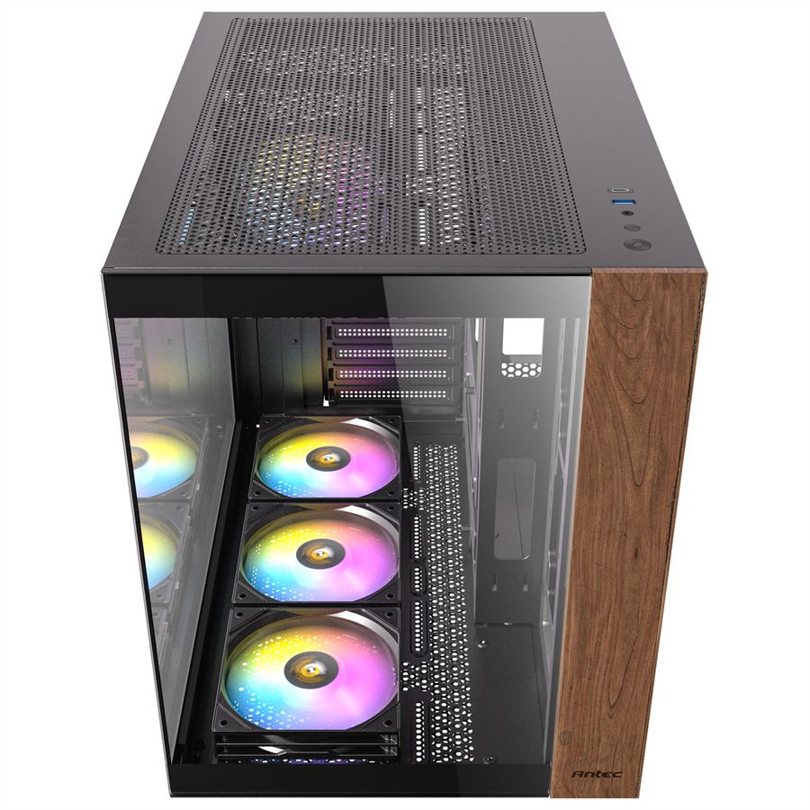 ANTEC CX800 ARGB_B PC Gehäuse Midi Tower Wood ATX