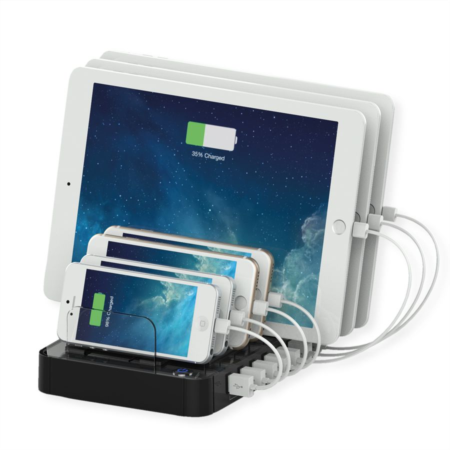 ROLINE USB Ladestation, 7 Ports