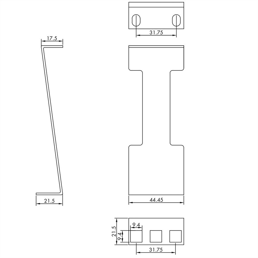 VALUE 19-Zoll-Schrank Tiefenerweiterung, 151,5mm, 1HE