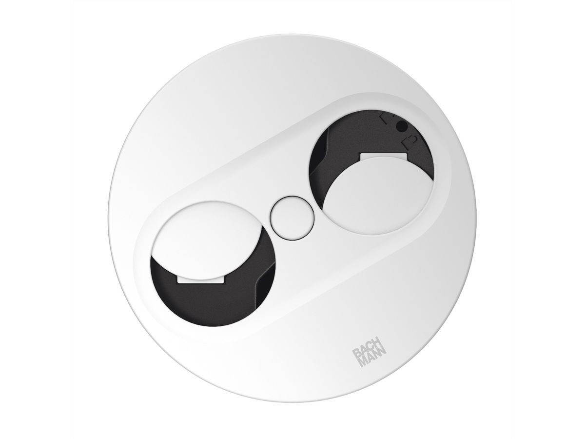 BACHMANN TWIST2 2xCH T23 2,0m AEH, T23 RAL9010 30GE rund