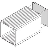 SCHROFF Rückwand - RUECKWAND HF-KASSETTE 10TE