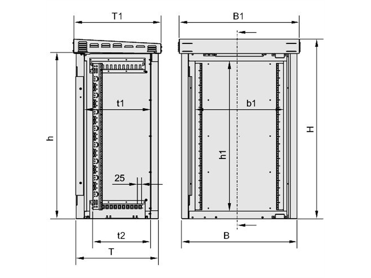 SCHROFF Unibody - OUTDOOR UNIBODY 16HE700B500T
