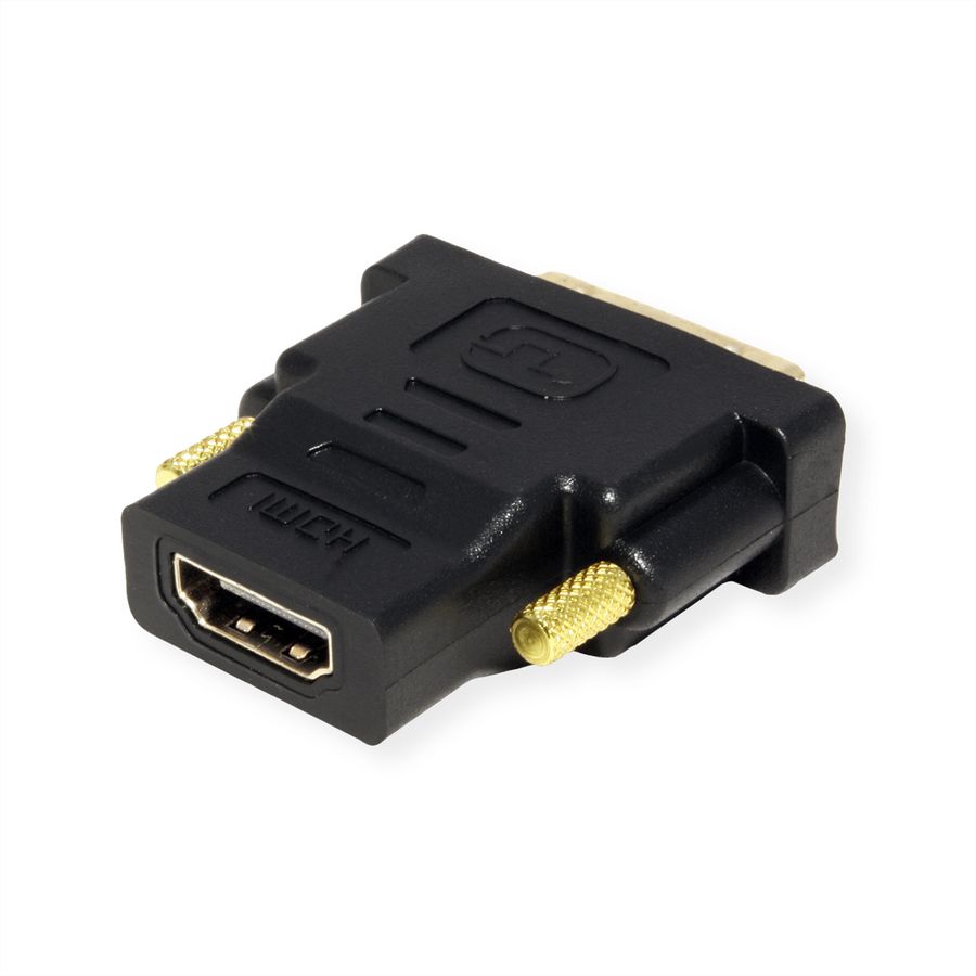 ROLINE HDMI-DVI Adapter, HDMI BU / DVI-D ST