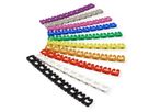 VALUE Kabelmarkierungsset für Patchkabel, 4 - 5,5mm, 10 x 10 St., mehrfarbig