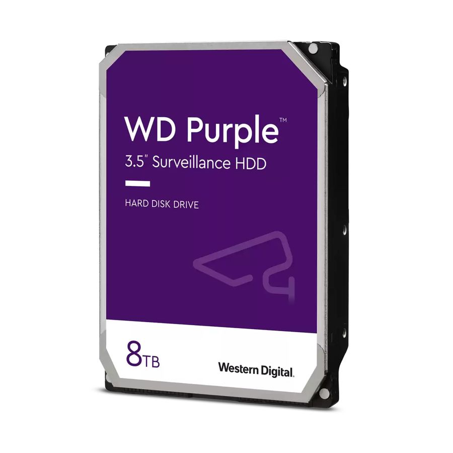 Western Digital Blue 8TB WD PURPL 8TB WD PURPLE Interne Festplatte 5400 RPM 256 MB 3.5" Serial ATA III