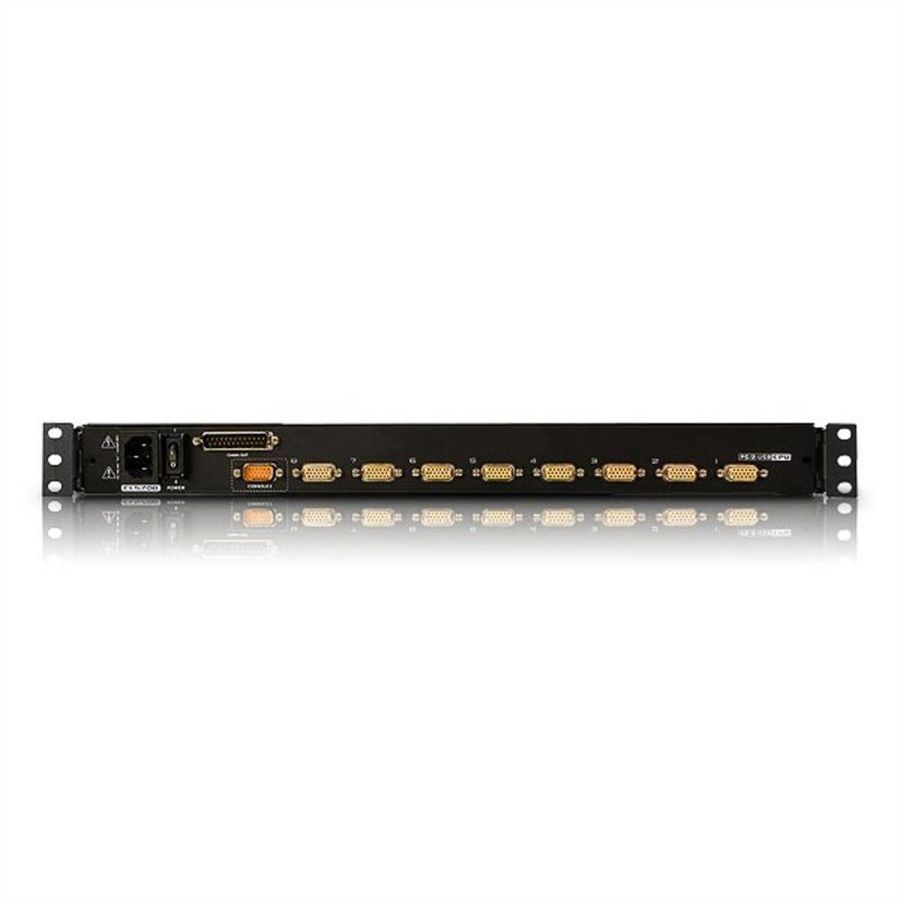 ATEN CL5708N LCD KVM Switch, USB-PS/2, VGA, CH-Layout