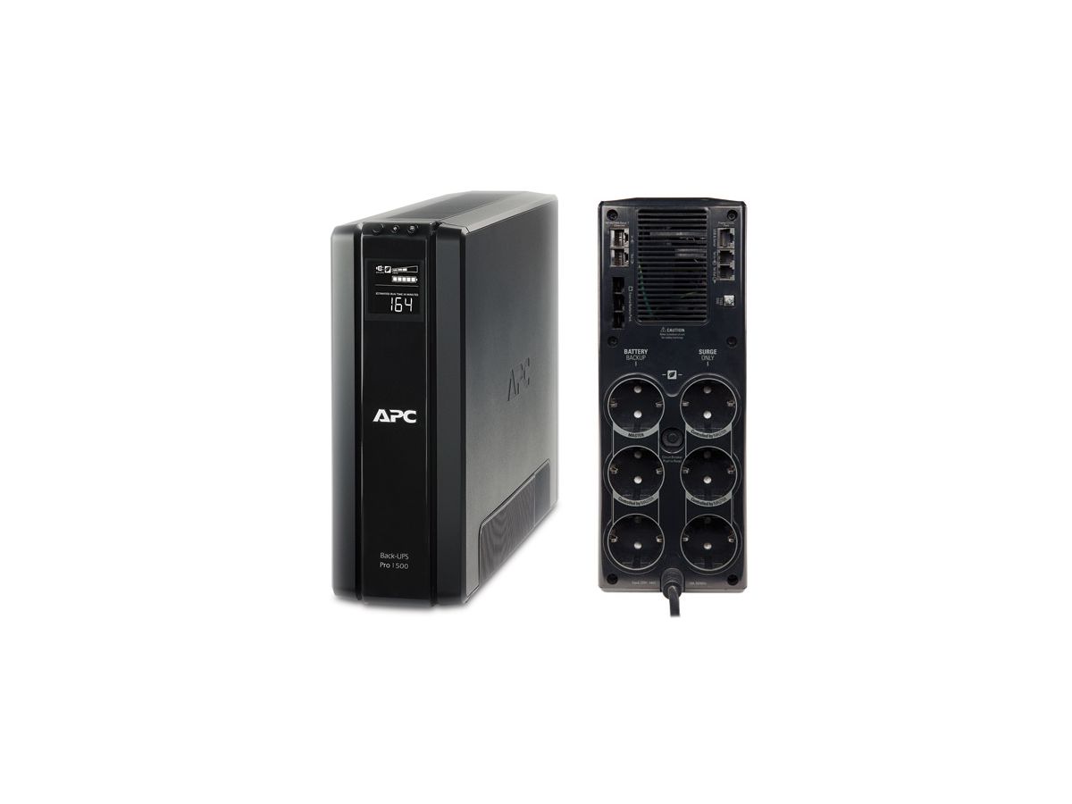 APC Power Saving Back-UPS Pro 1500, Schutzkontakt