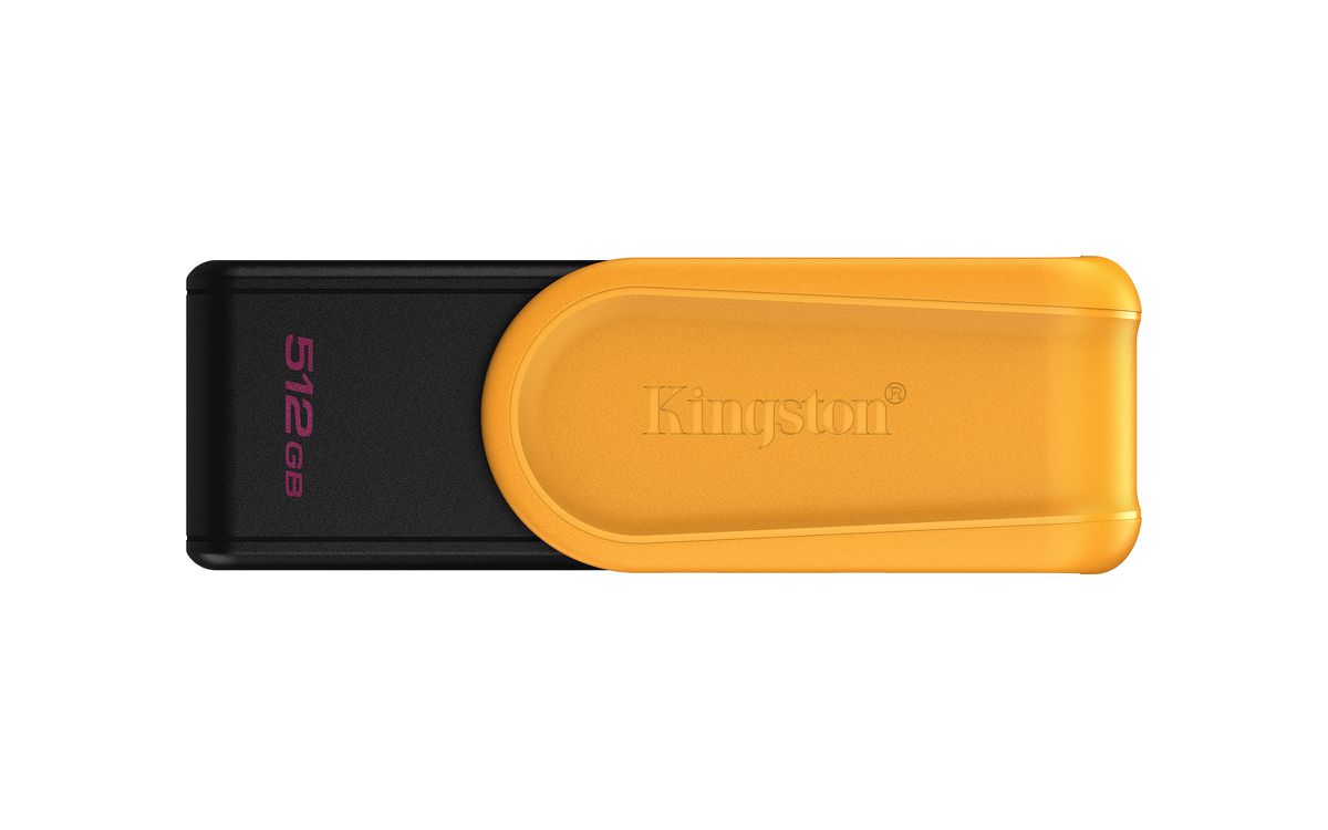 Kingston Technology DataTraveler 512GB Portable USB 3.2 Gen 1 Exodia S (Schwarz/Gelb)