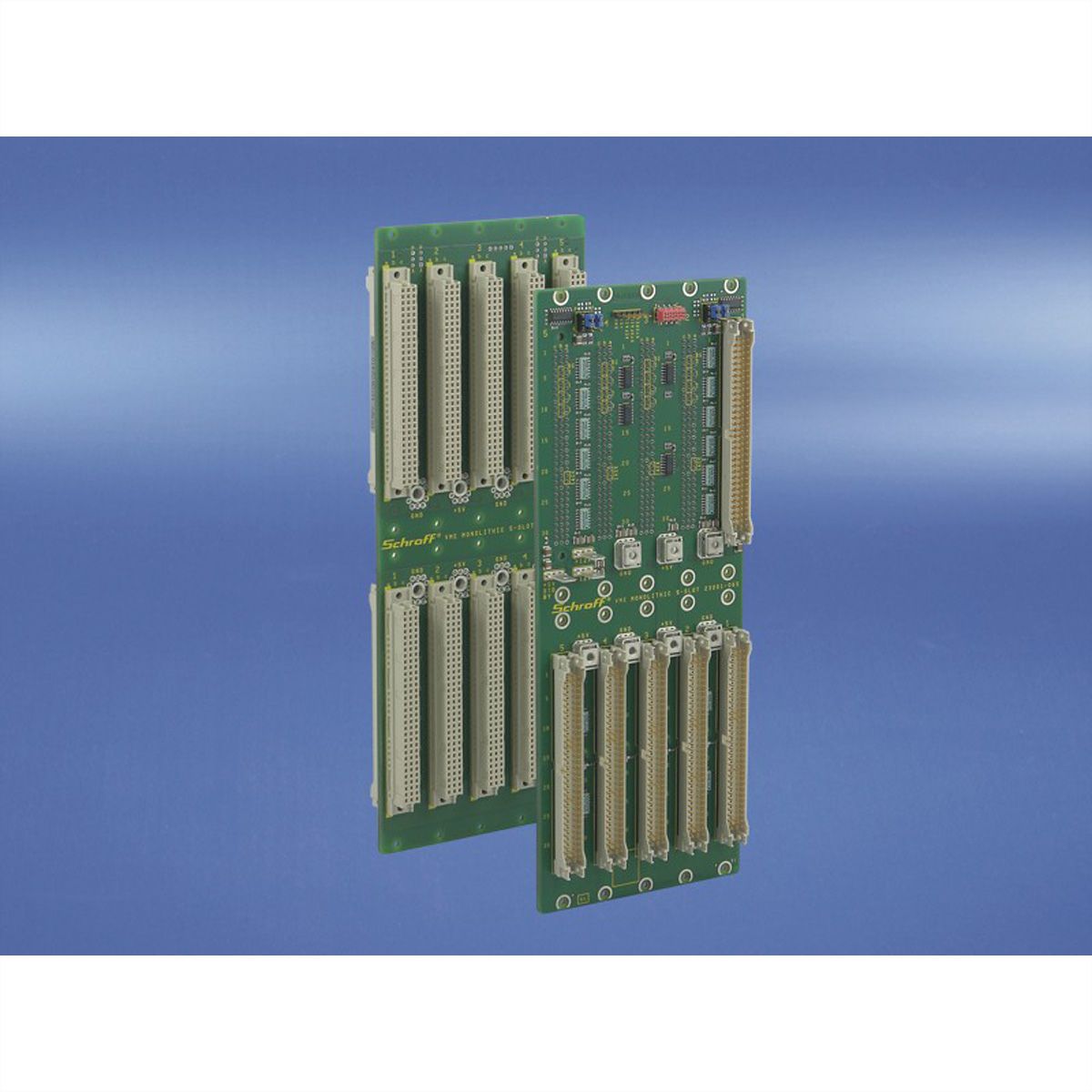 SCHROFF BUSPLATINE 5SLOT MONO EDC