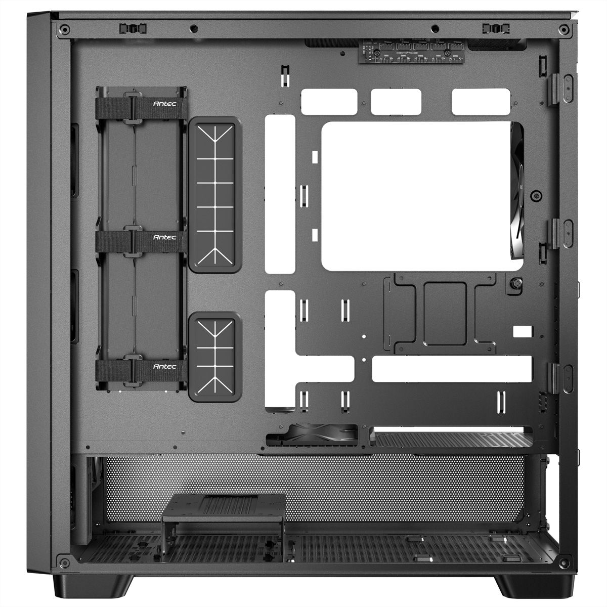 ANTEC Flux SE ATX Midi Tower PC Gehäuse, schwarz