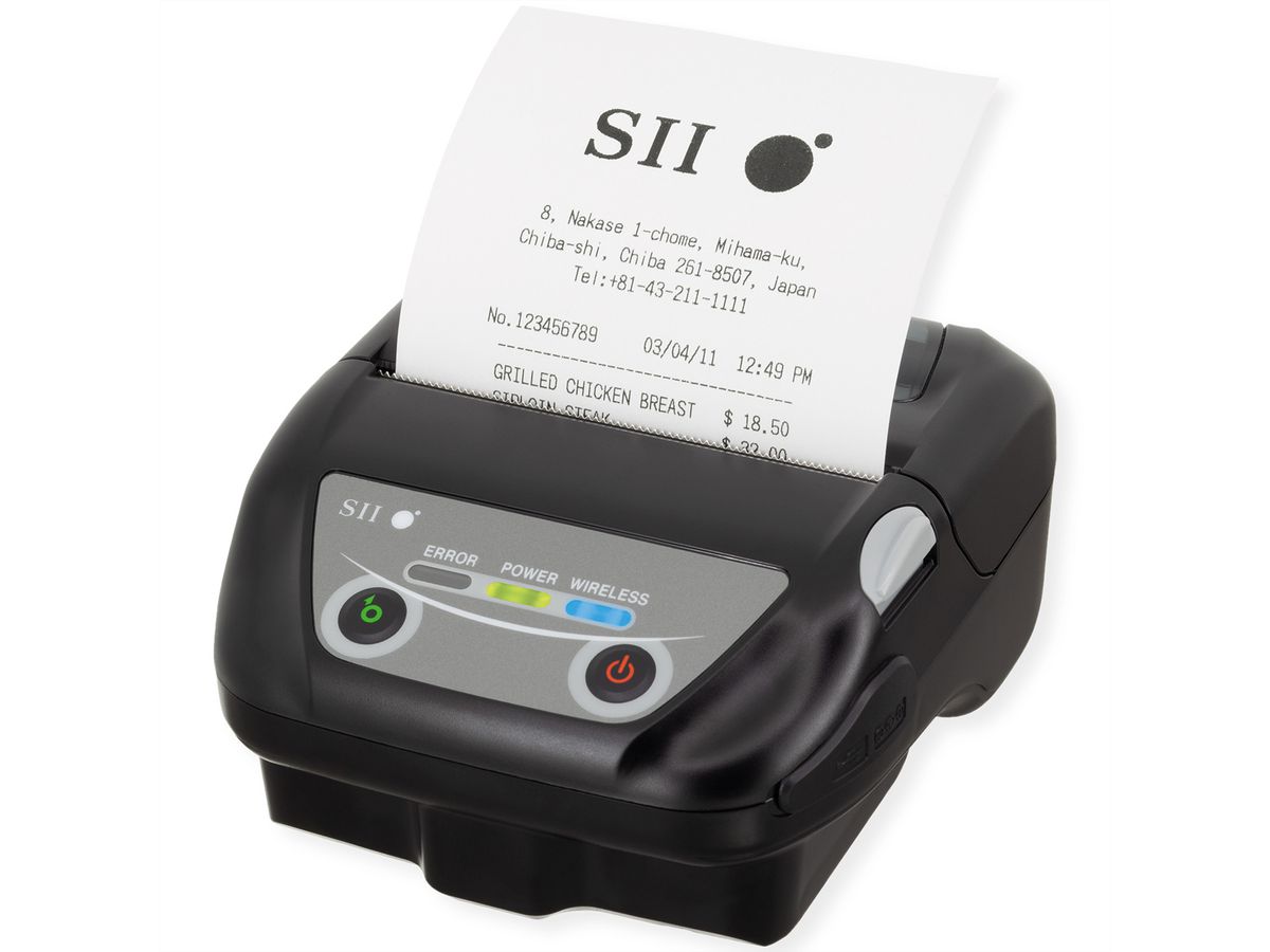 SEIKO MP-B30 mobiler Etikettendrucker, WLAN, USB