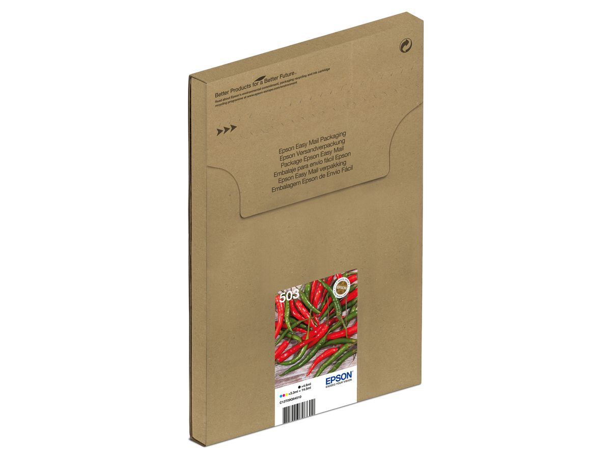 Epson 503 EasyMail Druckerpatrone 4 Stück(e) Original Standardertrag Schwarz, Cyan, Magenta, Gelb