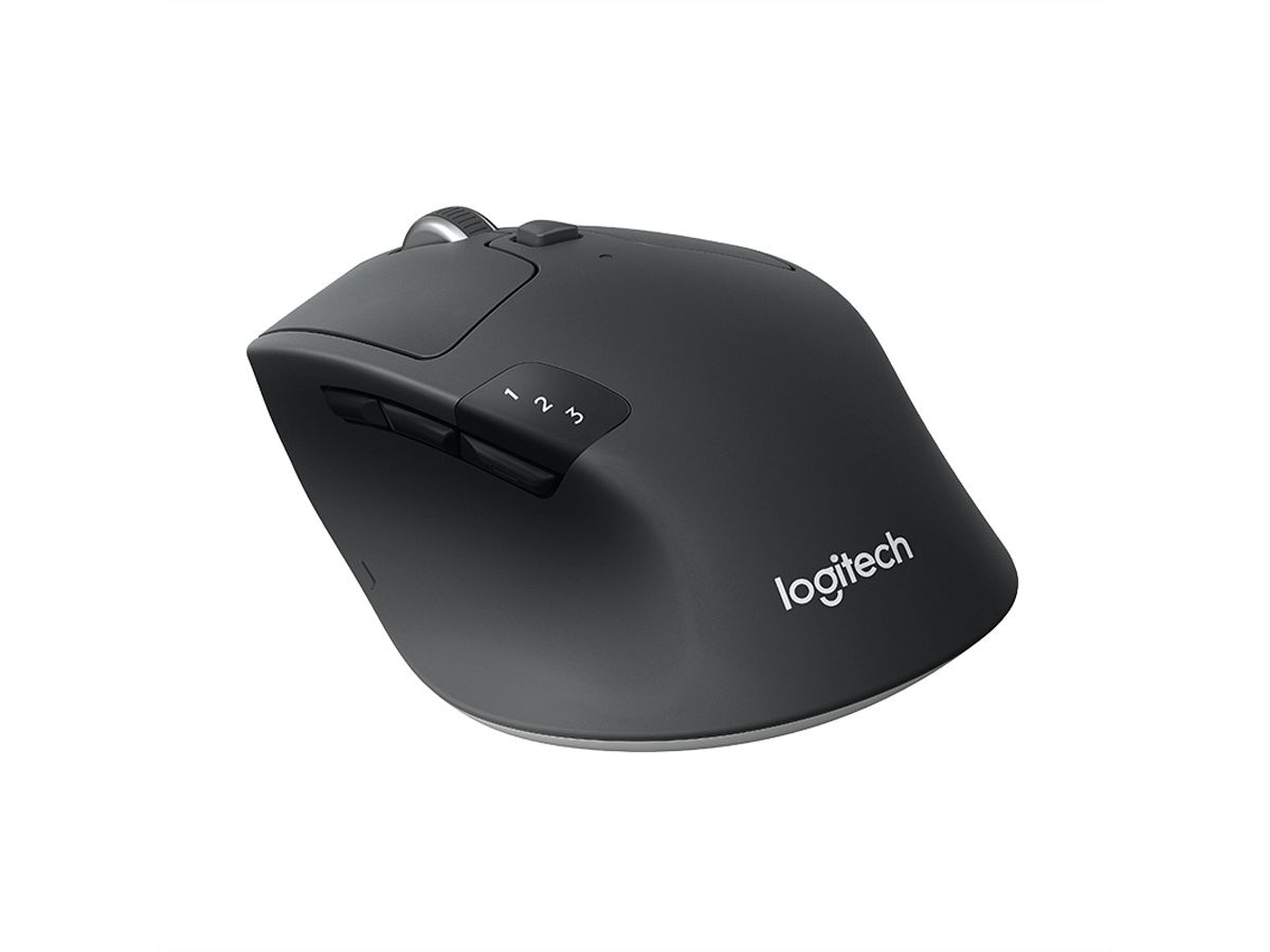 LOGITECH M720 Triathlon Kabellose Maus Bluetooth, schwarz