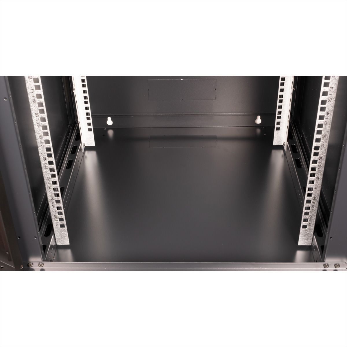 VALUE 19-Zoll Wandgehäuse 15HE, 600x600mm schwarz, Bausatz