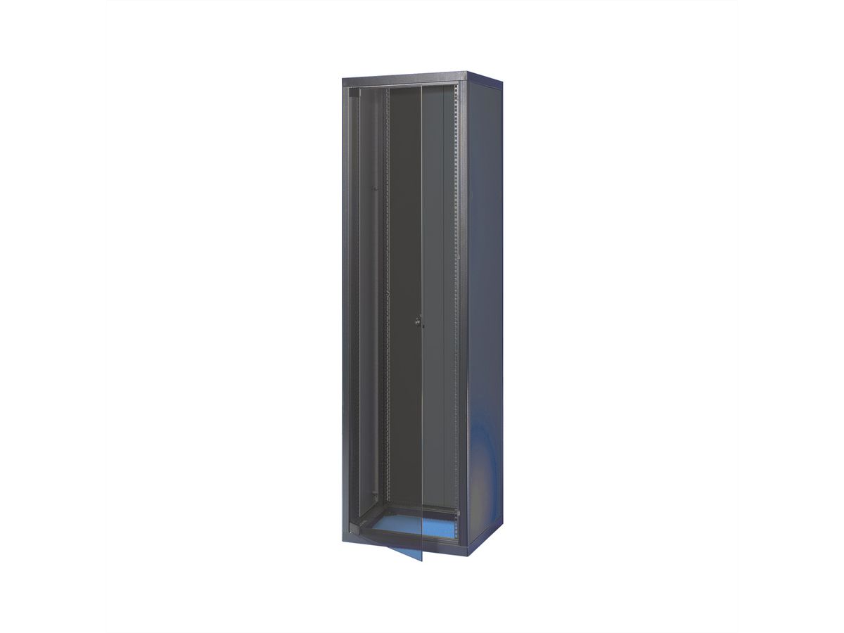 SCHROFF 19"-Schrank mit Front- und Rücktür - EUROR.19"38HE 600B 800T 7021