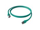 EasyLan FlexBoot Patchkabel Kat.6A, S/FTP, türkis, 10 m