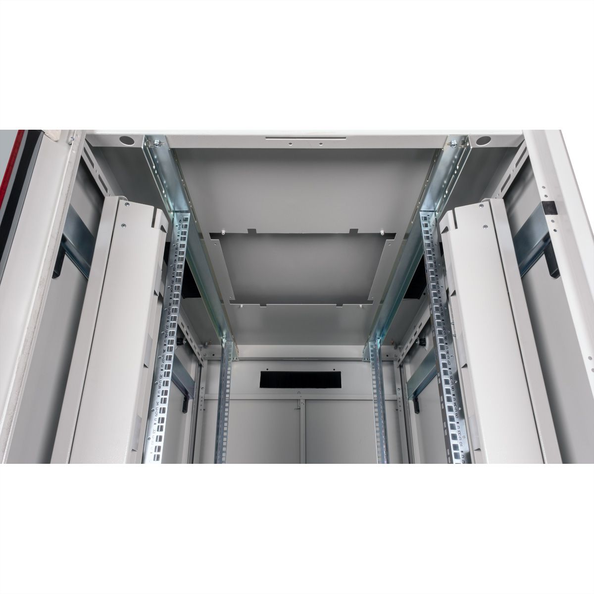 ROLINE 19-Zoll Netzwerkschrank Pro 42 HE, 800x1200 BxT Glastür grau