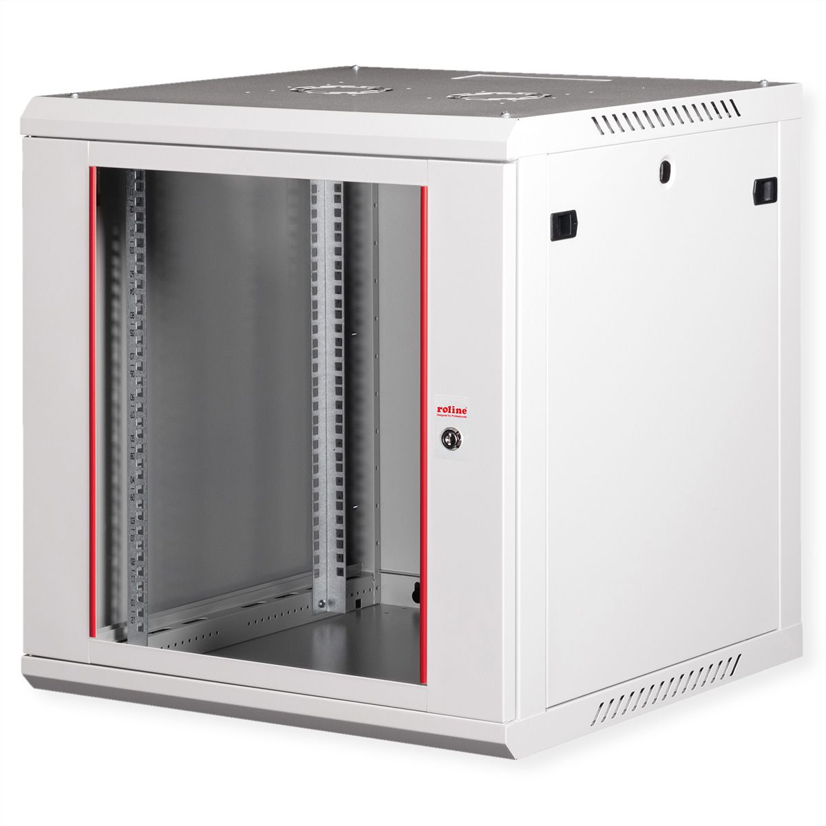 ROLINE 19-Zoll Wandgehäuse Basic Plus 12HE, 600x600 BxT grau