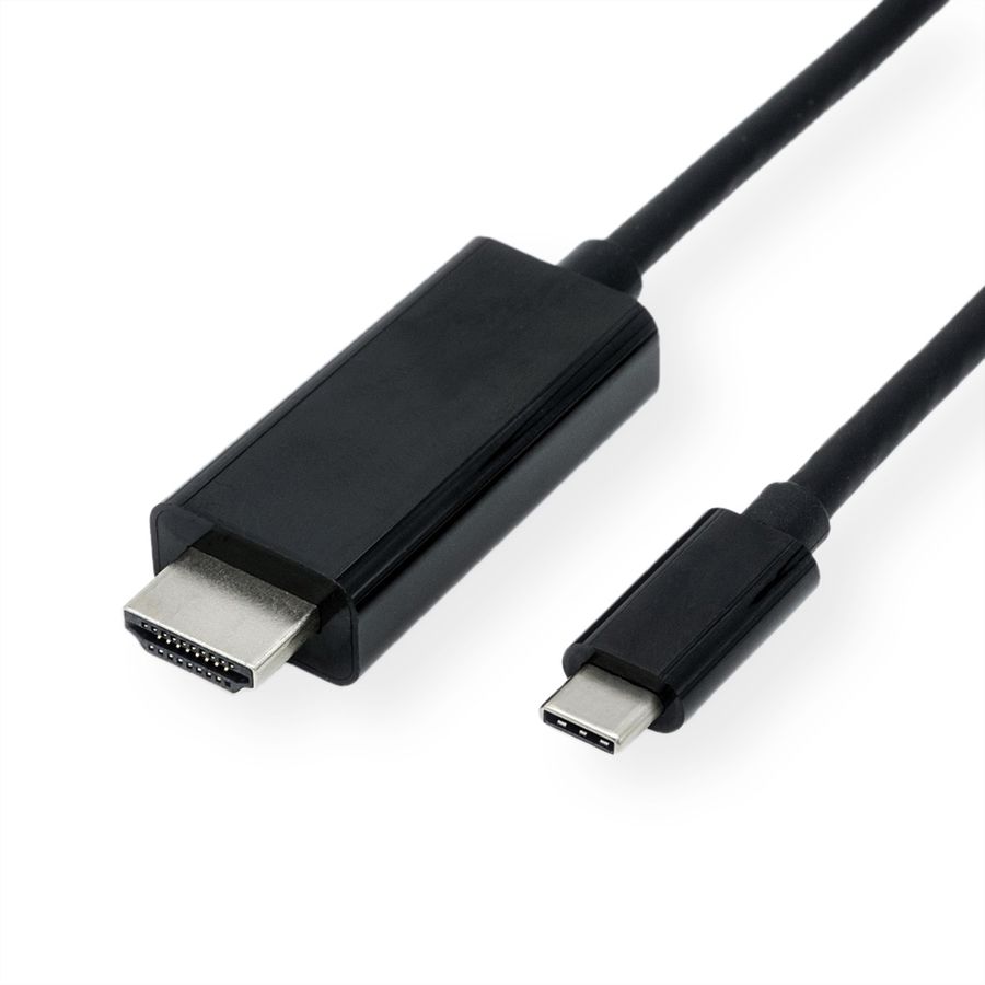 VALUE USB Typ C - HDMI Adapterkabel, 4K, ST/ST, 1 m