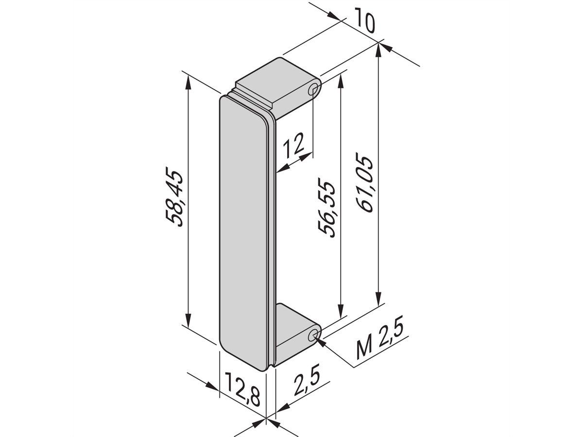 SCHROFF FRONTPL.FMC VITA 57.1 (10ST)