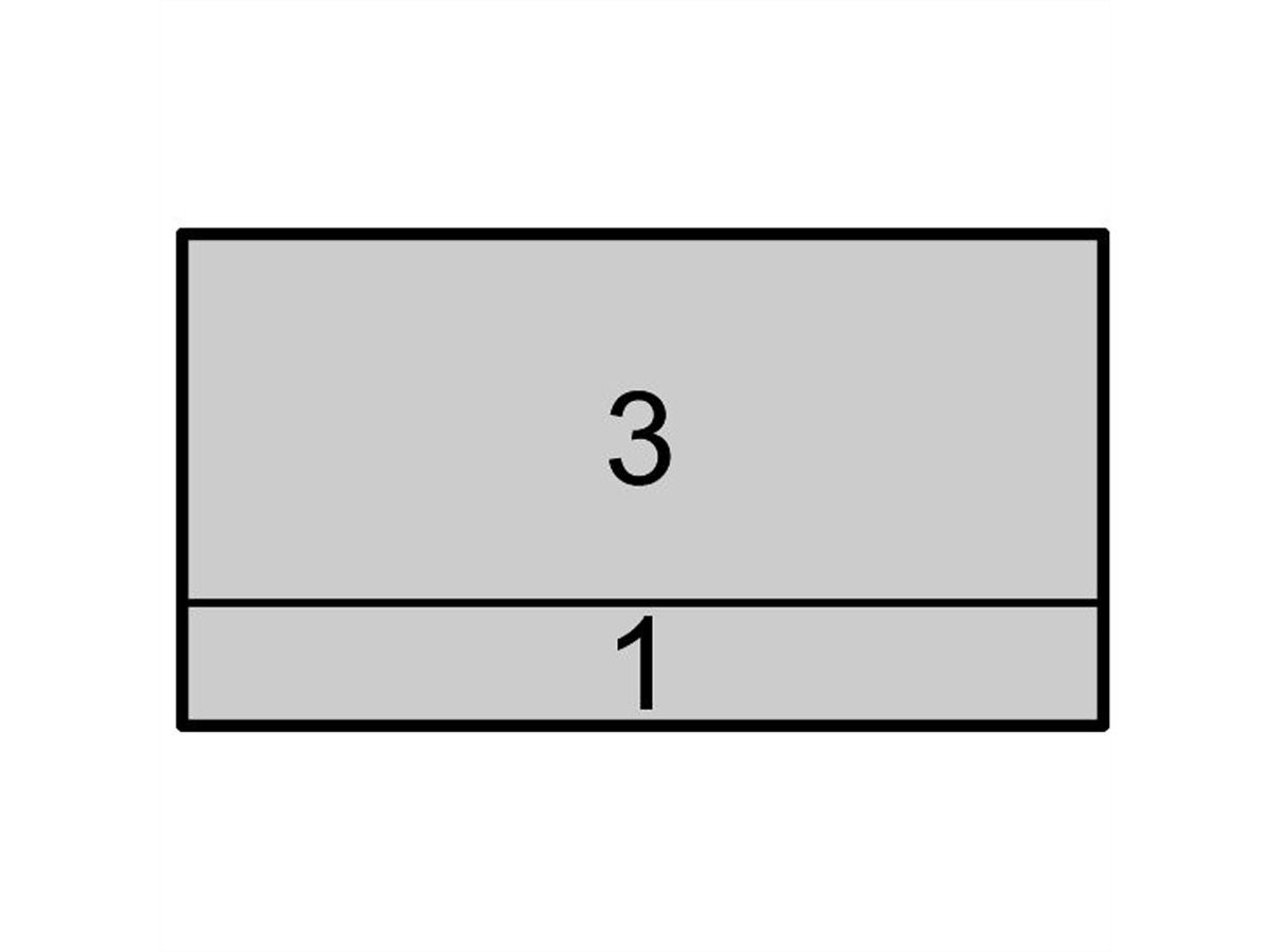 SCHROFF Seitenwände Typ F - SEITENWAND F 4HE 475T