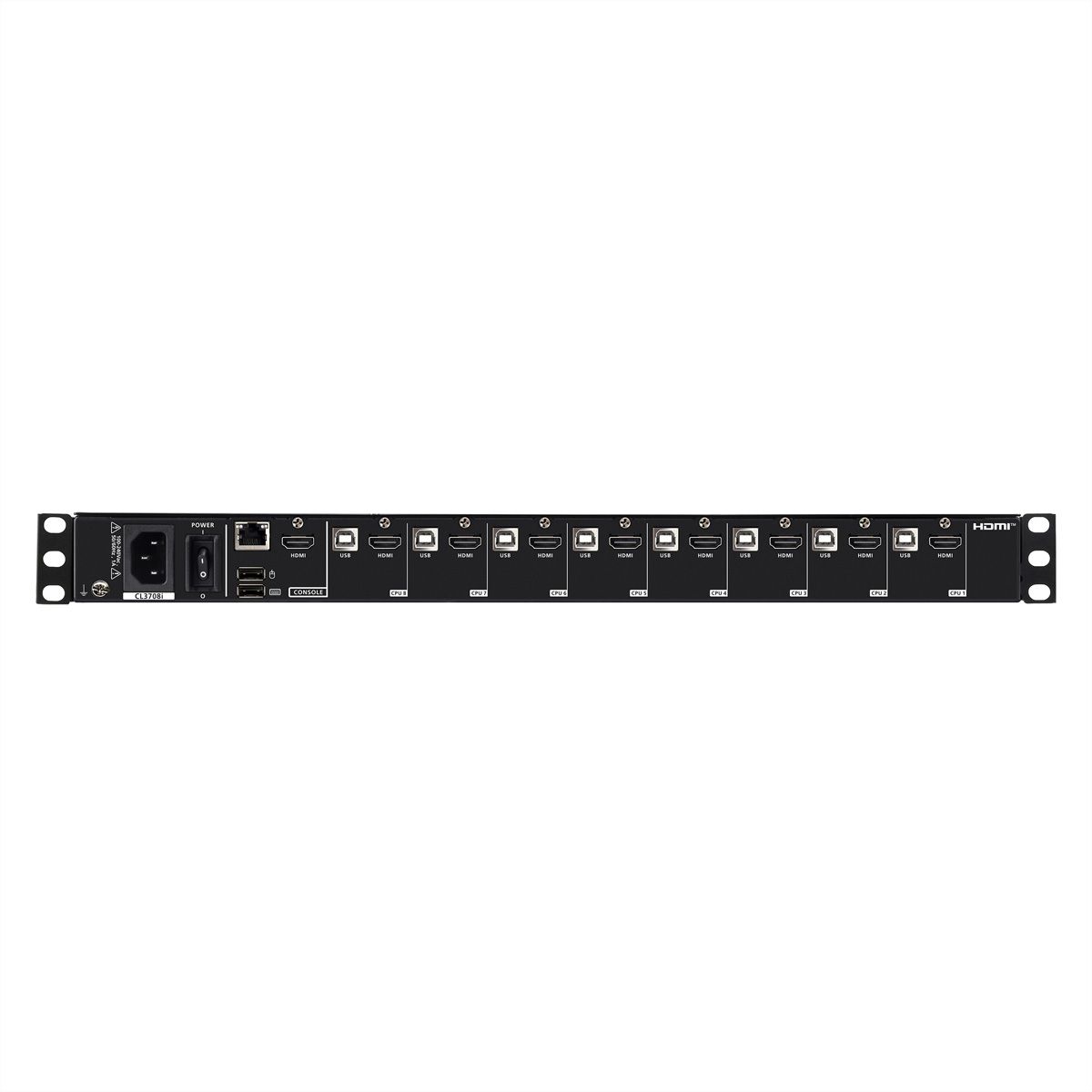 ATEN CL3708iNW Konsole IT WideSreen FHD über IP Switch 8 Port USB HDMI, IT-Layout