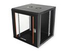 ROLINE 19-Zoll Wandgehäuse Basic Plus 12HE, 600x600 BxT schwarz
