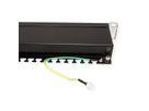 VALUE Kat.5e (Class D) 19"-Patchpanel, 24P, geschirmt, schwarz