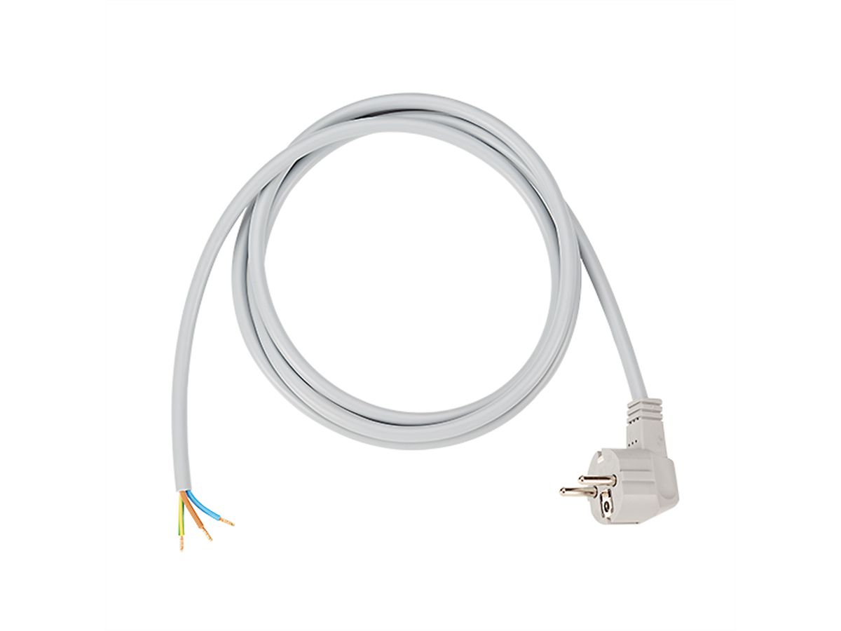 BACHMANN Zuleitung H05VV-F 3G1,5 2m, grau, einzel verpackt