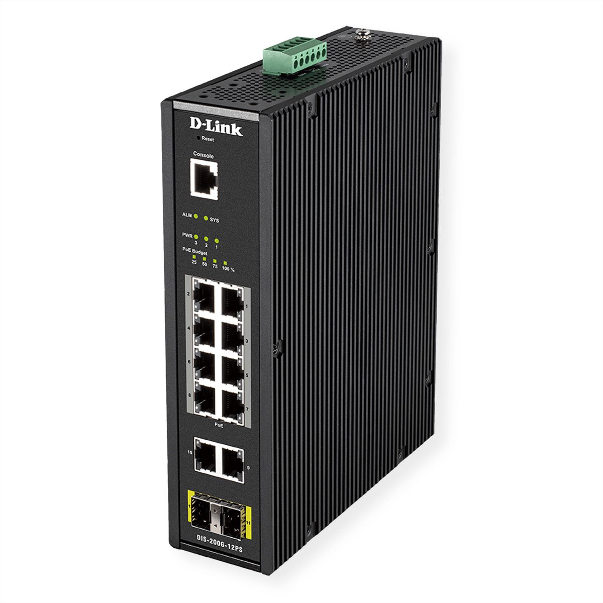 D-Link DIS-200G-12PS Netzwerk-Switch Managed L2 , Gigabit Ethernet (10/100/1000), Power over Ethernet (PoE)