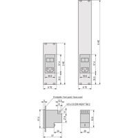 SCHROFF Netzeingangsmodul mit Filter - NETZEINGANGSMODUL 3HE 8TE