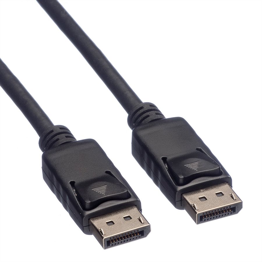 ROLINE DisplayPort Kabel, DP ST - ST, LSOH, schwarz, 1 m