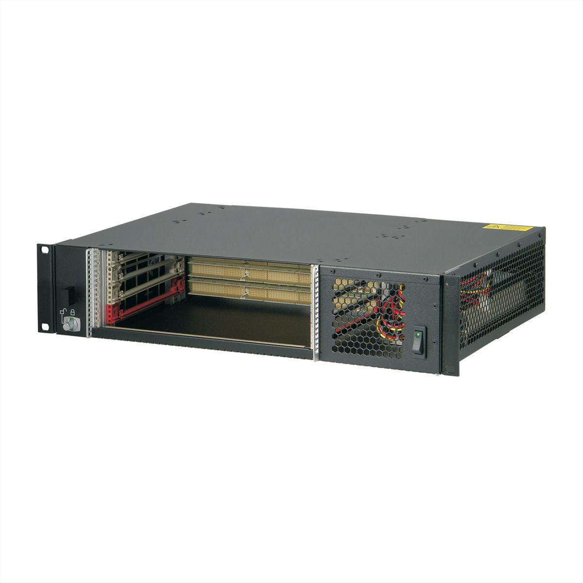 SCHROFF 2 HE, 4 Slot, mit Rear I/O und ATX-Netzgerät - BGTR 2HE 275T ...